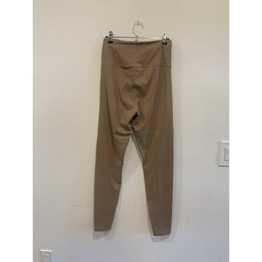 (A-36)Year Of Ours Leggings Womens Medium Brown Lace Up High Waist Yoga Athletic - Picture 3 of 7